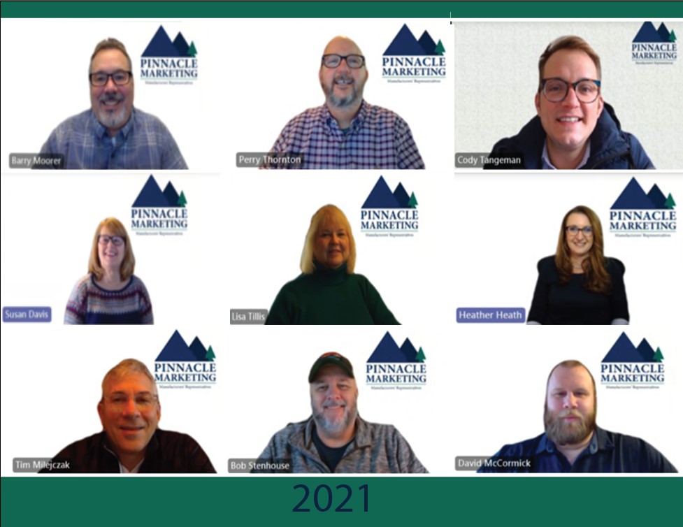2021 group shot sales meeting